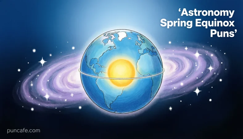Astronomy-Themed Spring Equinox Puns