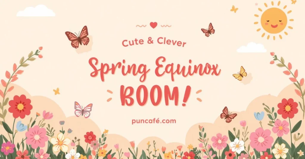 Cute & Clever Spring Equinox Puns