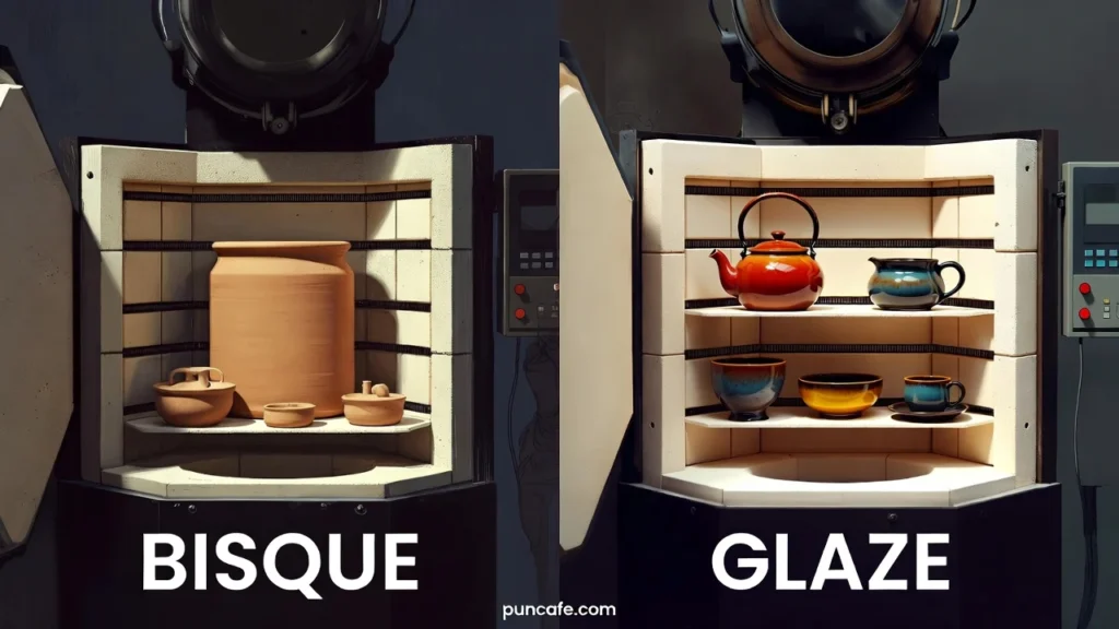 Firing Puns (Bisque + Glaze Firing)