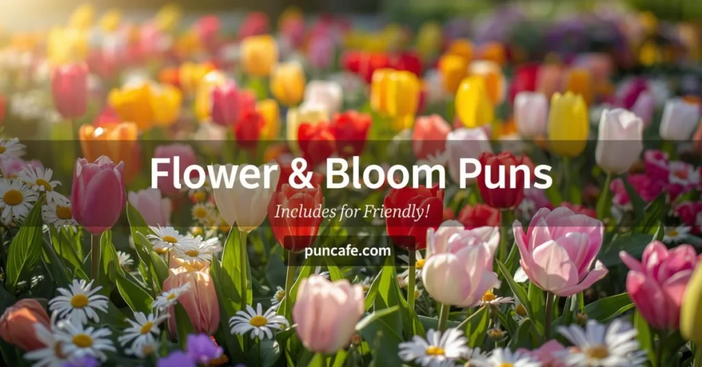 Flower & Bloom Puns