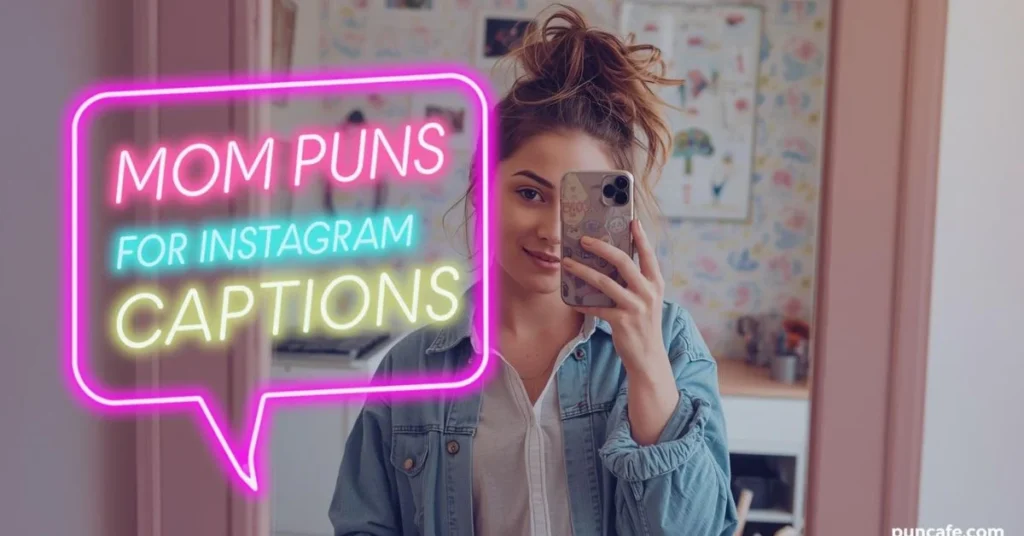 Funny Mom Puns for Instagram Captions