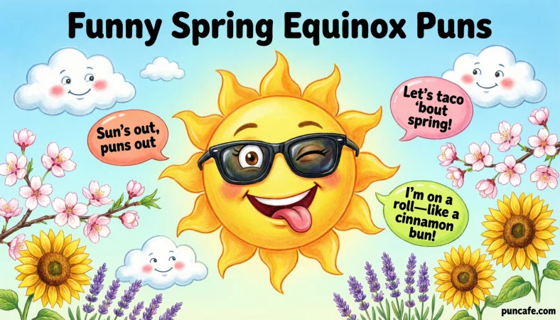 Funny Spring Equinox Puns for Instagram Captions