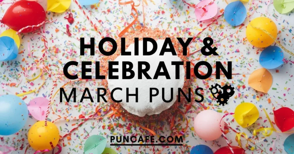 Holiday & Celebration March Puns