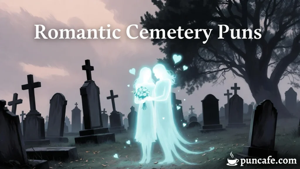 Romantic Cemetery Puns