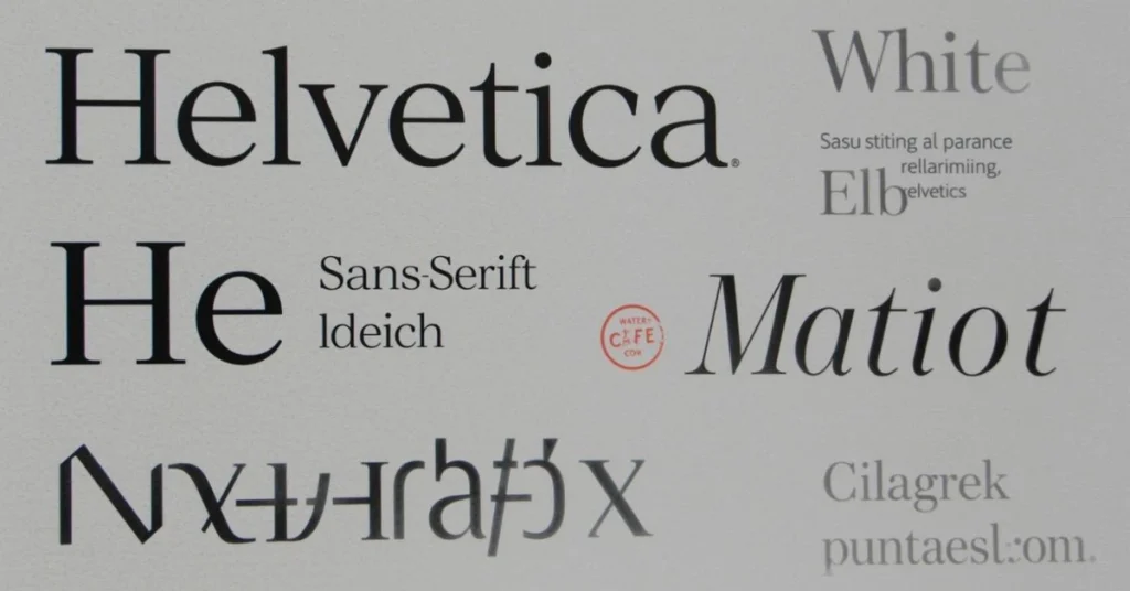 Sans-Serif Font Puns