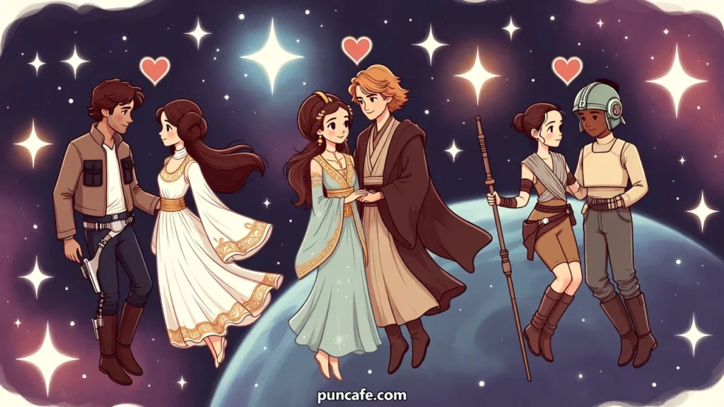 Star Wars Couples & Iconic Duos Puns