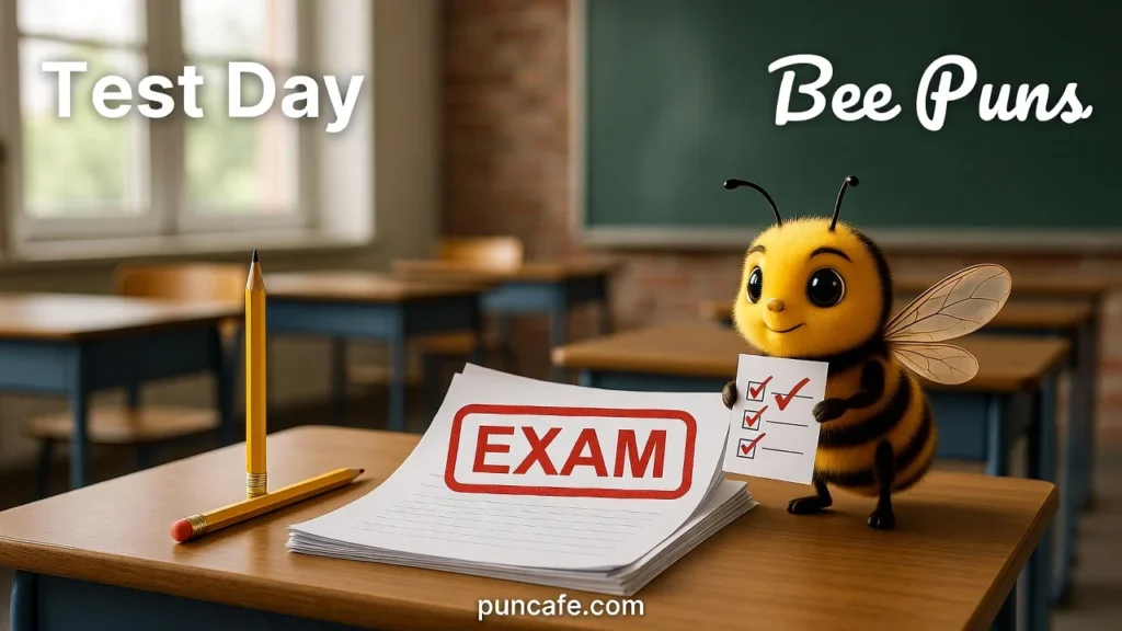Test Day Bee Puns