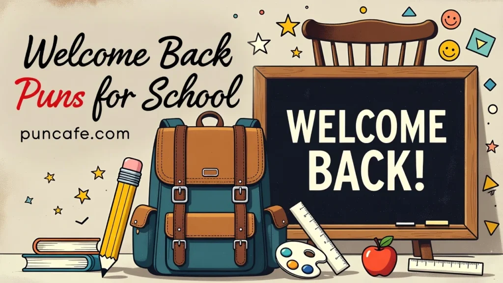 Welcome Back Puns for School & Students