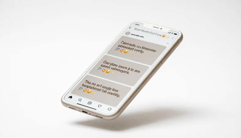 Short Month End Puns & One Liners