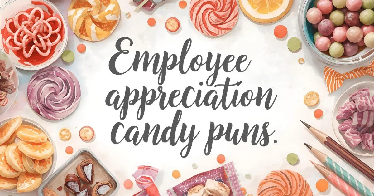 Employee Appreciation Candy Puns