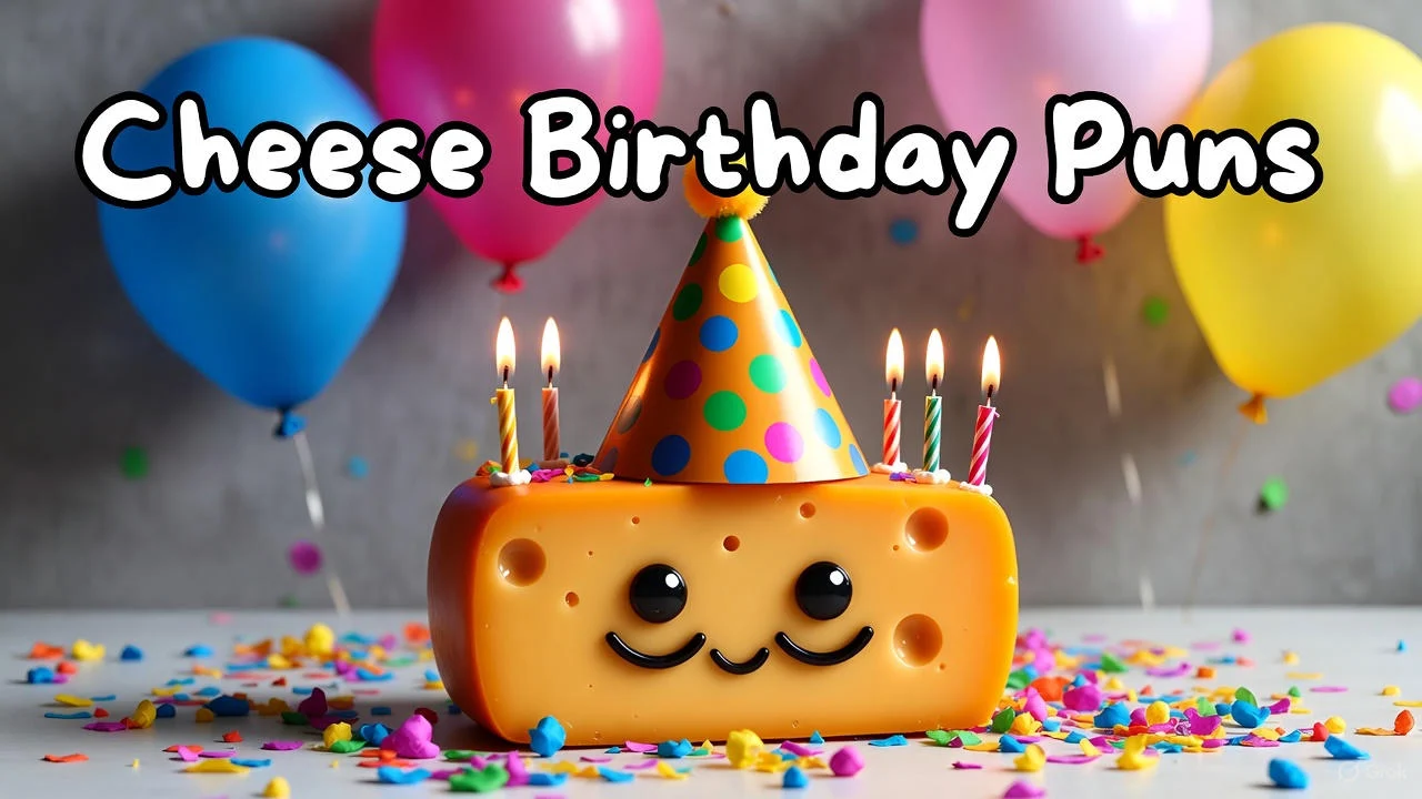 Cheese Birthday Puns