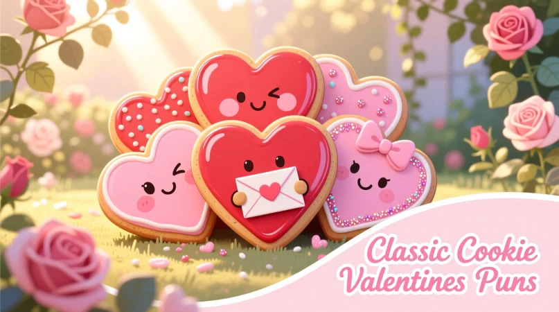Cookie Valentines Puns