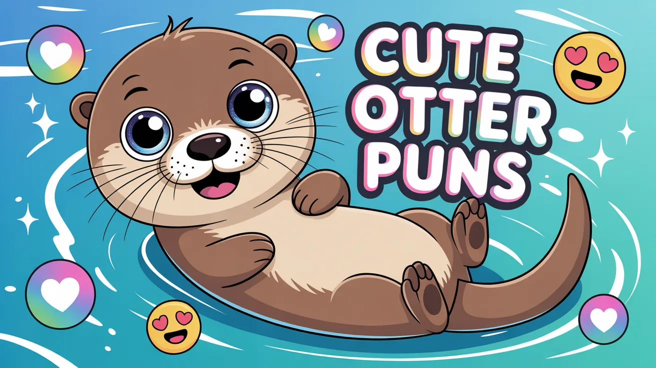 Cute Otter Puns
