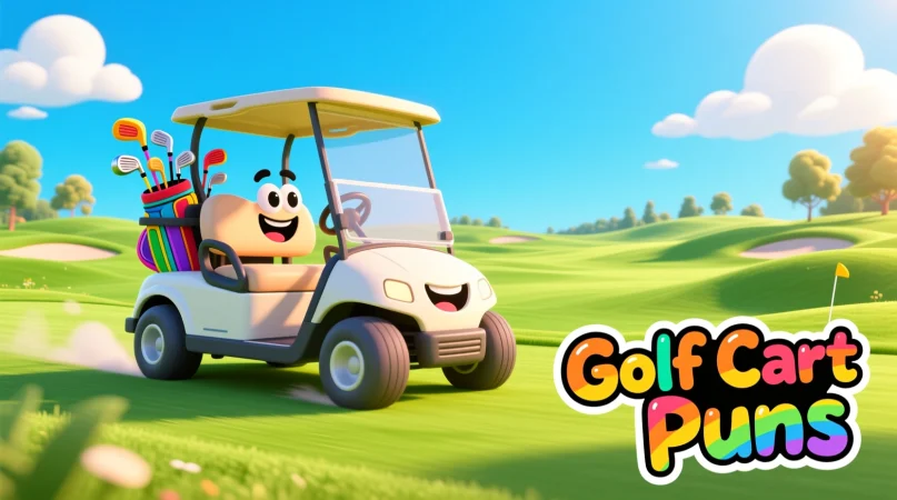Golf Cart Puns
