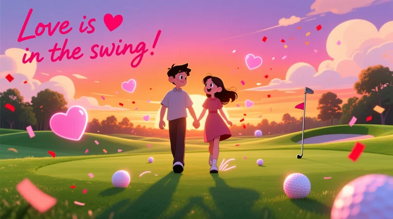 Golf Valentines Puns