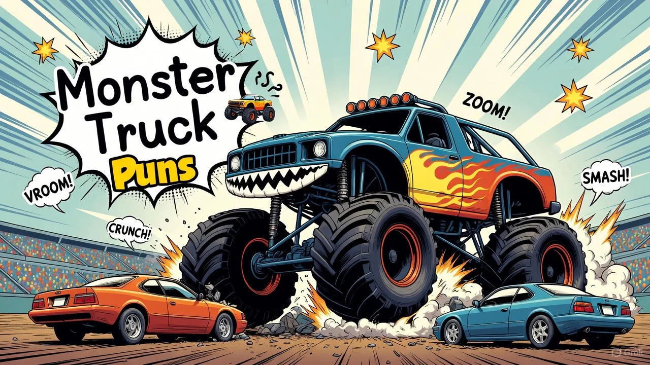 Monster Truck Puns