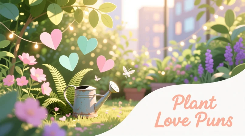 Plant Love Puns