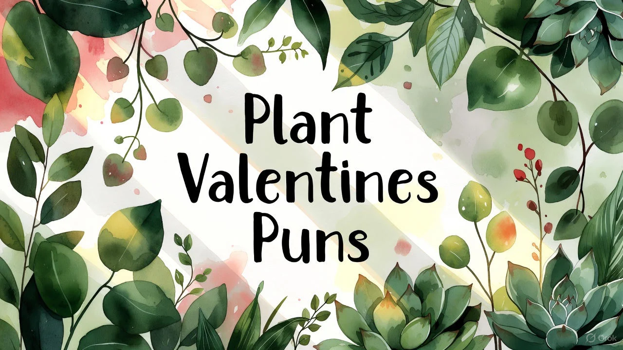 Plant Valentines Puns