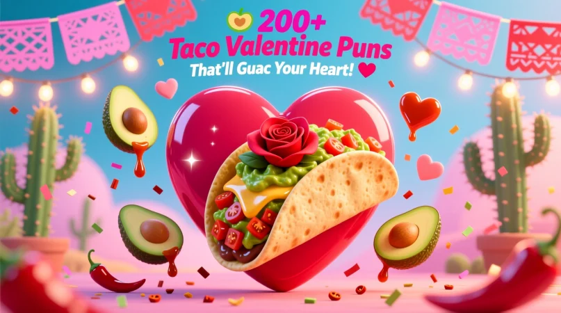 Taco Valentine Puns