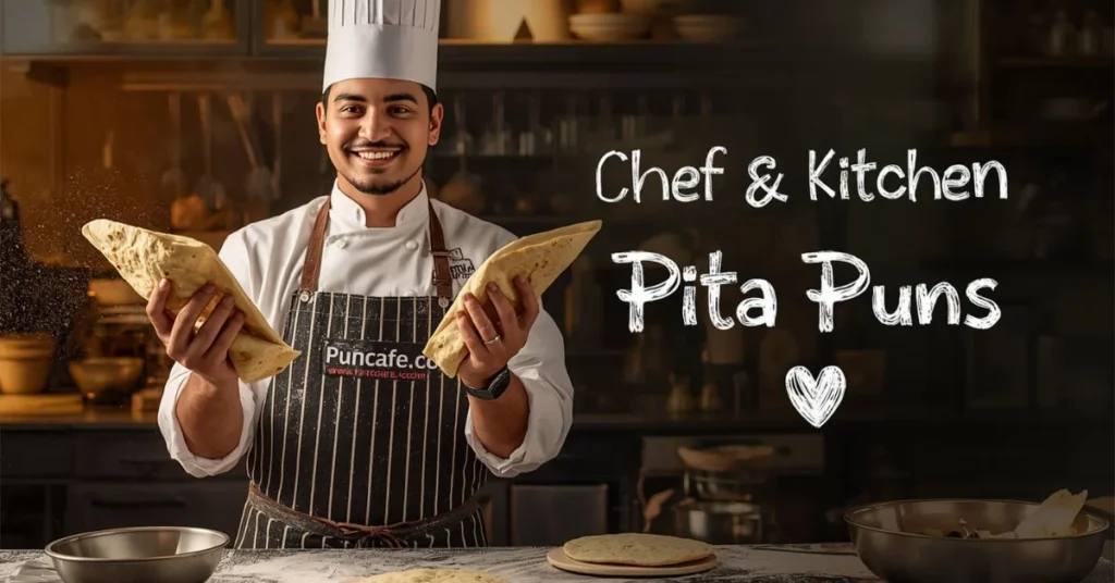 Chef & Kitchen Pita Puns 