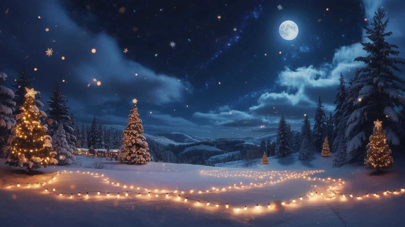 Christmas Night Sky Puns