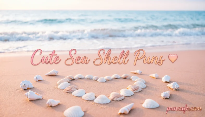 Cute Sea Shell Puns