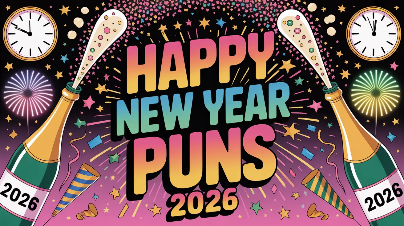 happy new year puns
