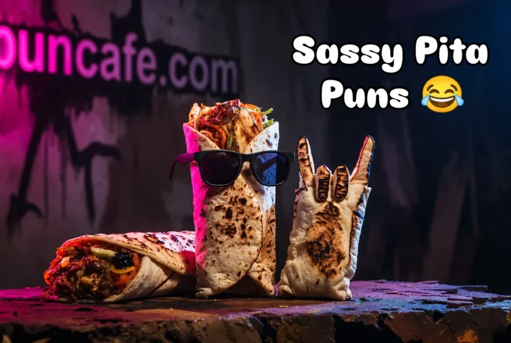 Sassy & Sarcastic Pita Puns 