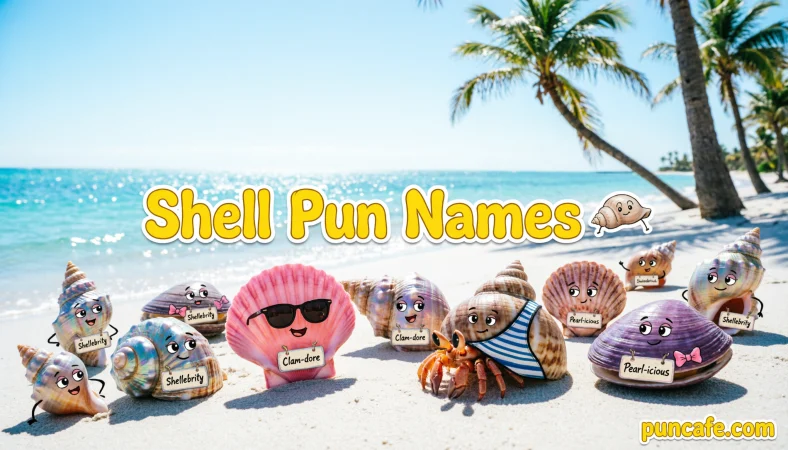 Shell Pun Names