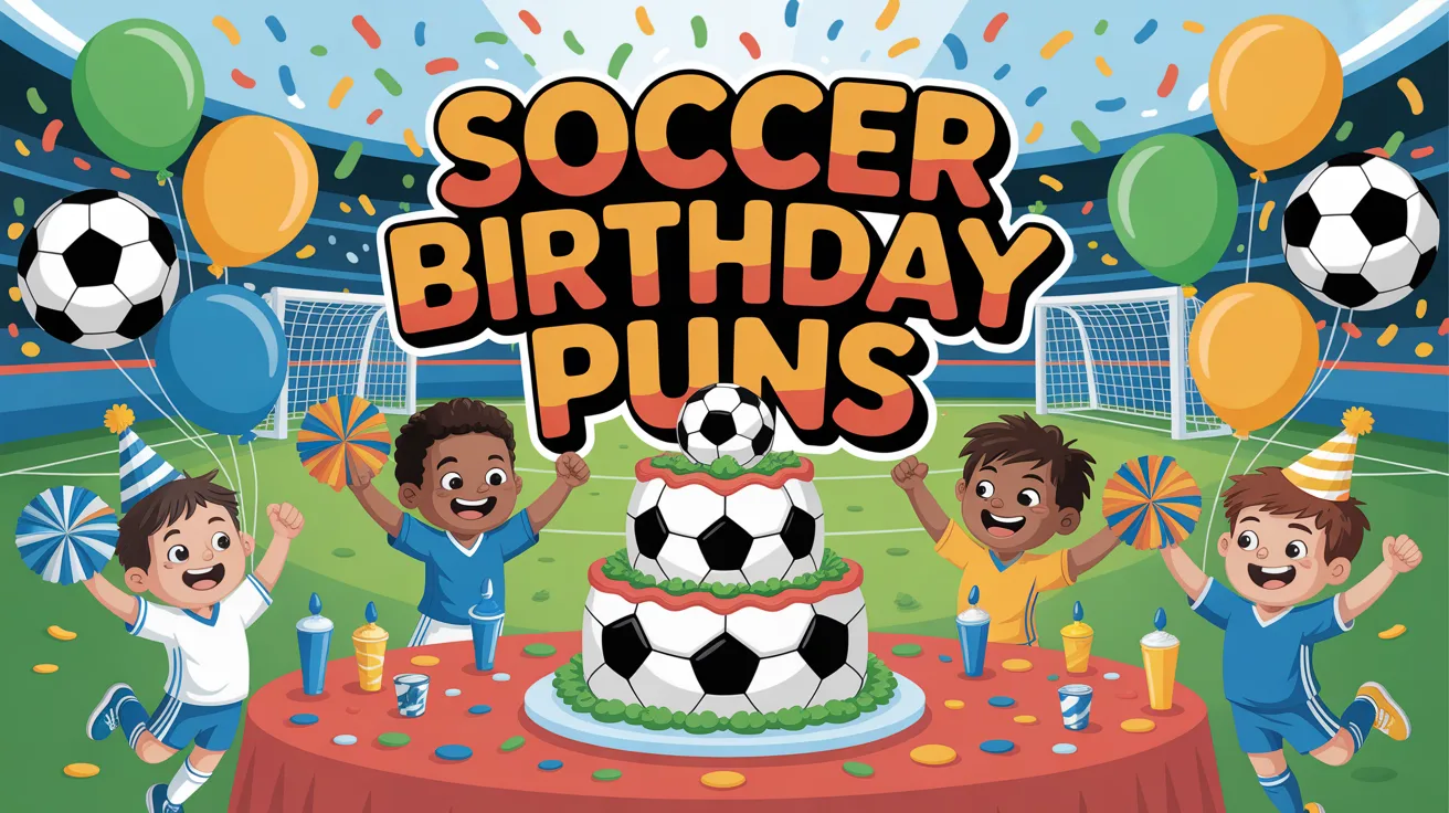 Soccer Birthday Puns