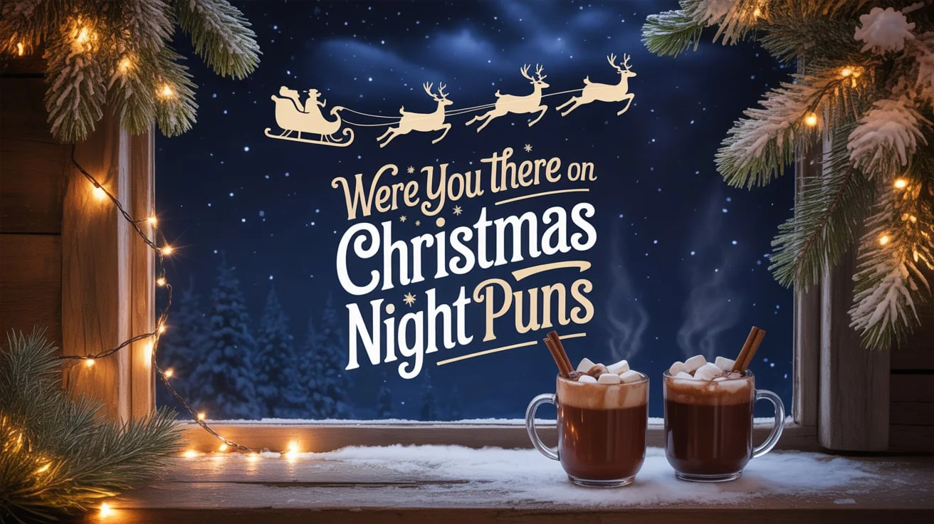 Were You There On Christmas Night Puns