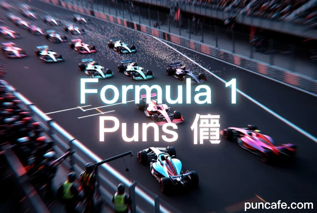 Formula 1 Puns