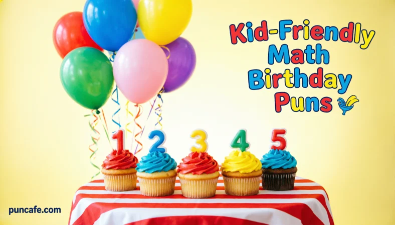 Kid-Friendly Math Birthday Puns