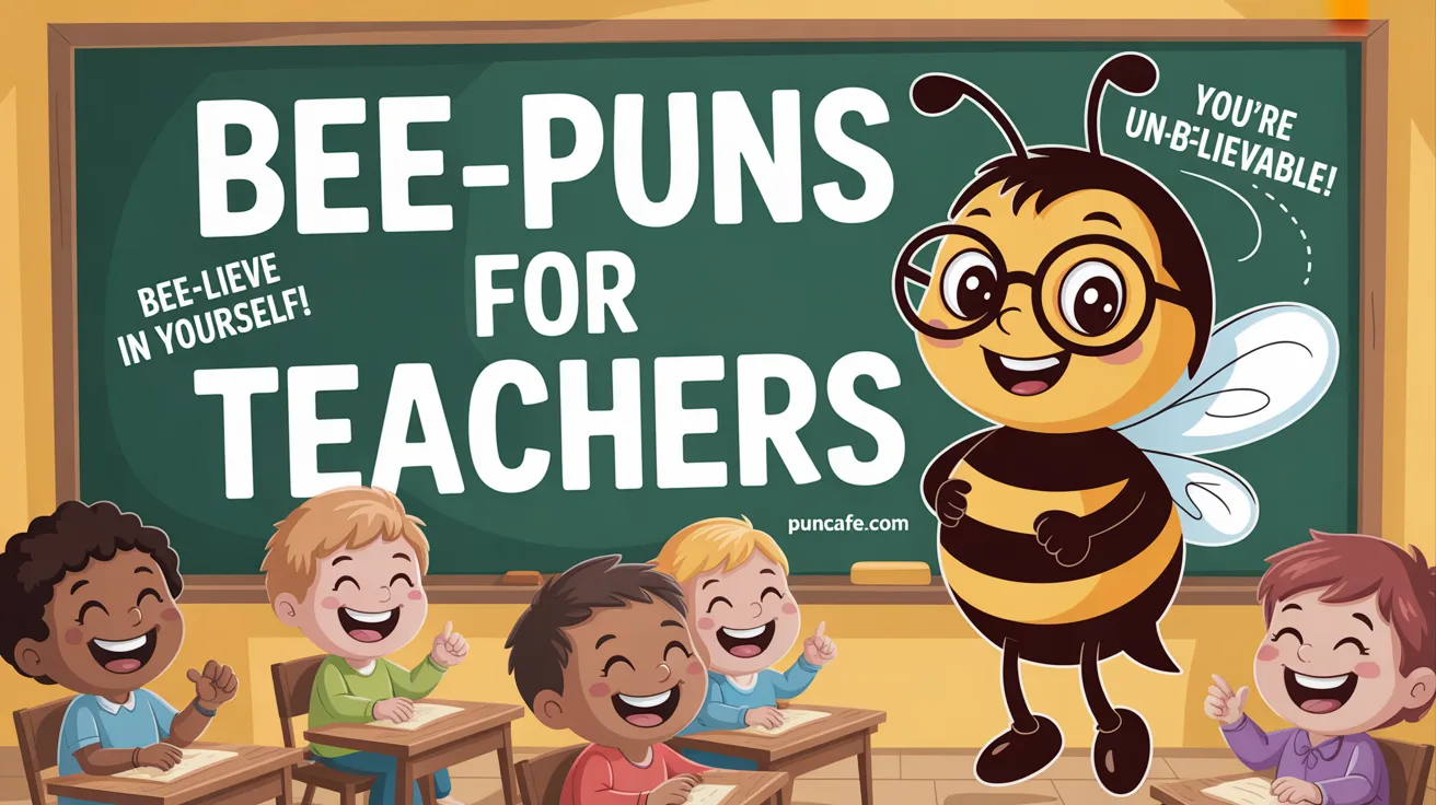bee puns for teachers