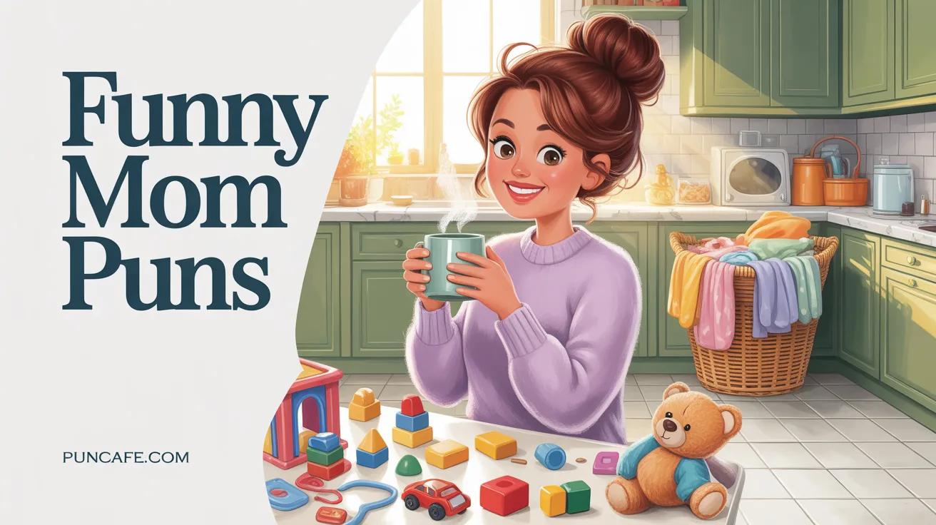 funny mom puns
