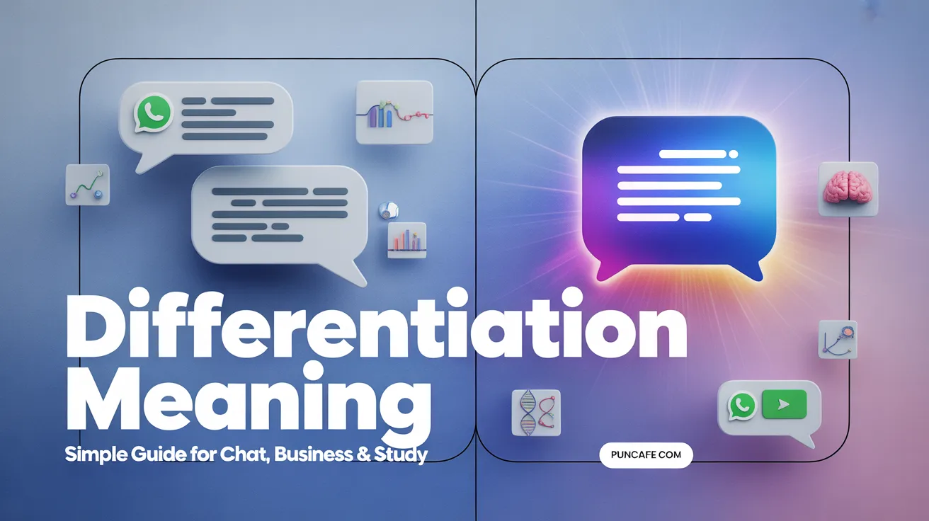 differentiation meaning