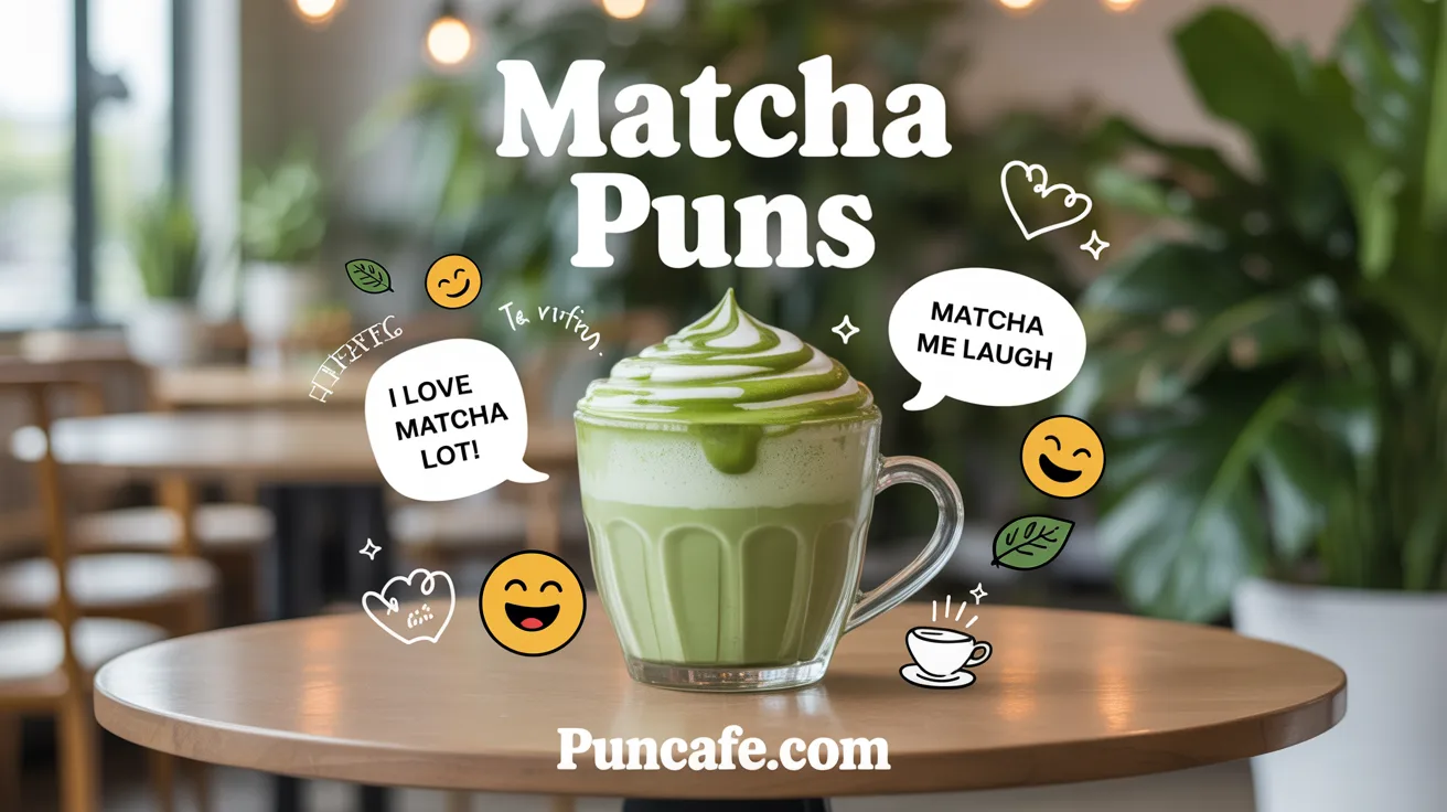 Matcha Puns