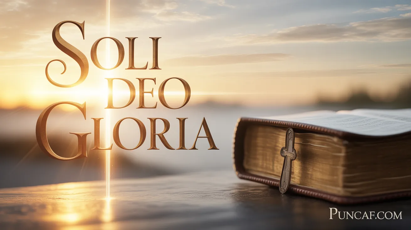soli deo gloria meaning