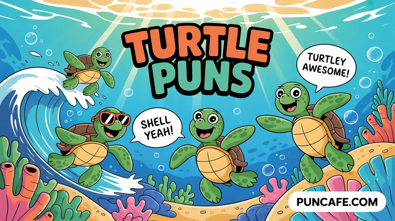 Turtle Puns